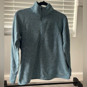 Eddie Bauer Blue Zip-Up Sweater